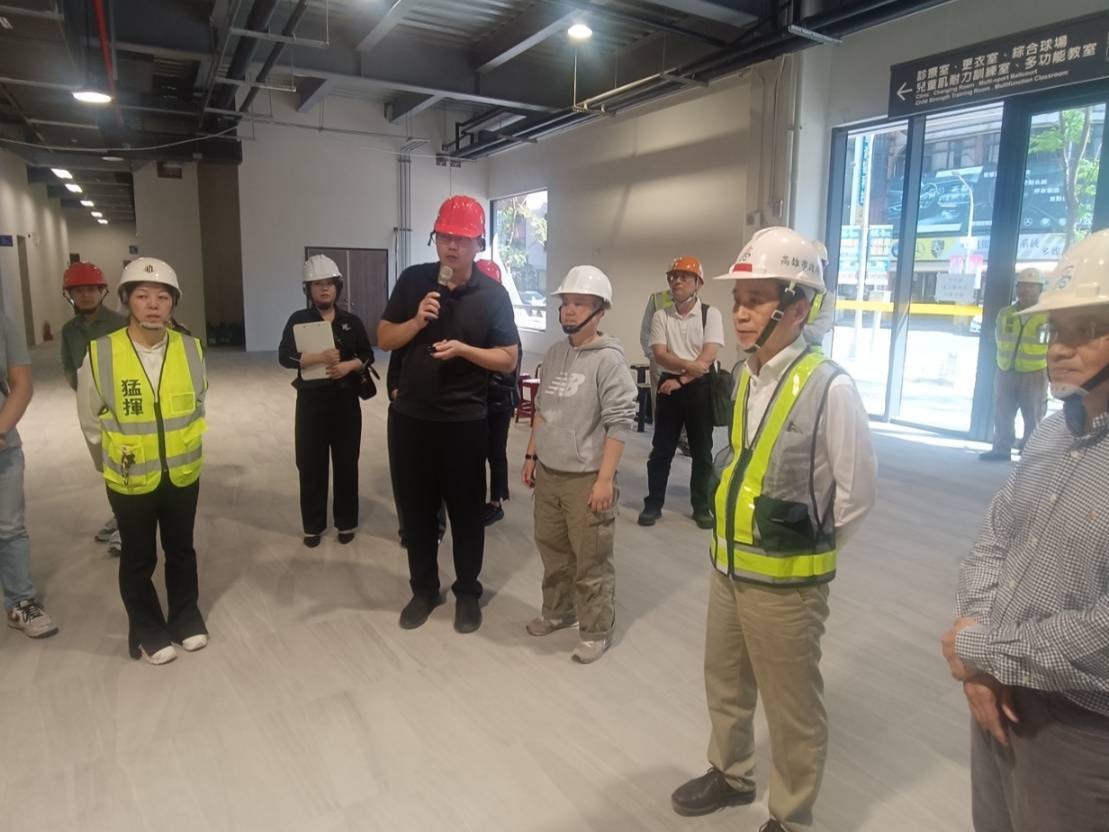 三民運動館副市長訪查